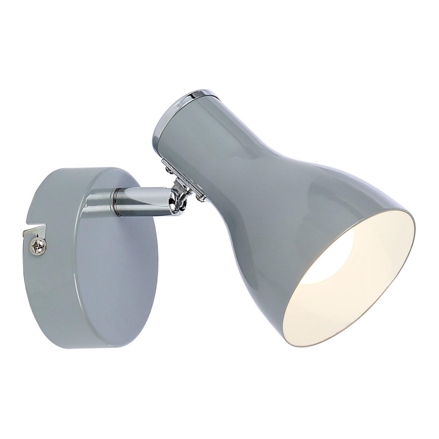 Candeeiro de parede JULIE 1xE14/40W/230V cinzento