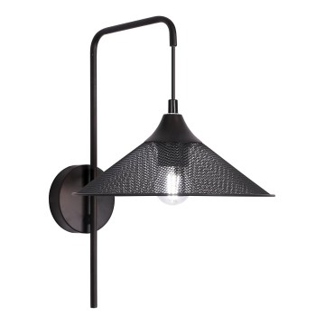 Candeeiro de parede KIRUNA 1xE27/40W/230V preto