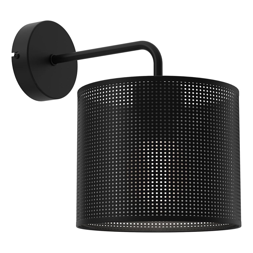 Candeeiro de parede LOFT SHADE 1xE27/60W/230V preto