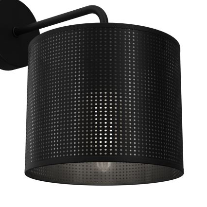 Candeeiro de parede LOFT SHADE 1xE27/60W/230V preto