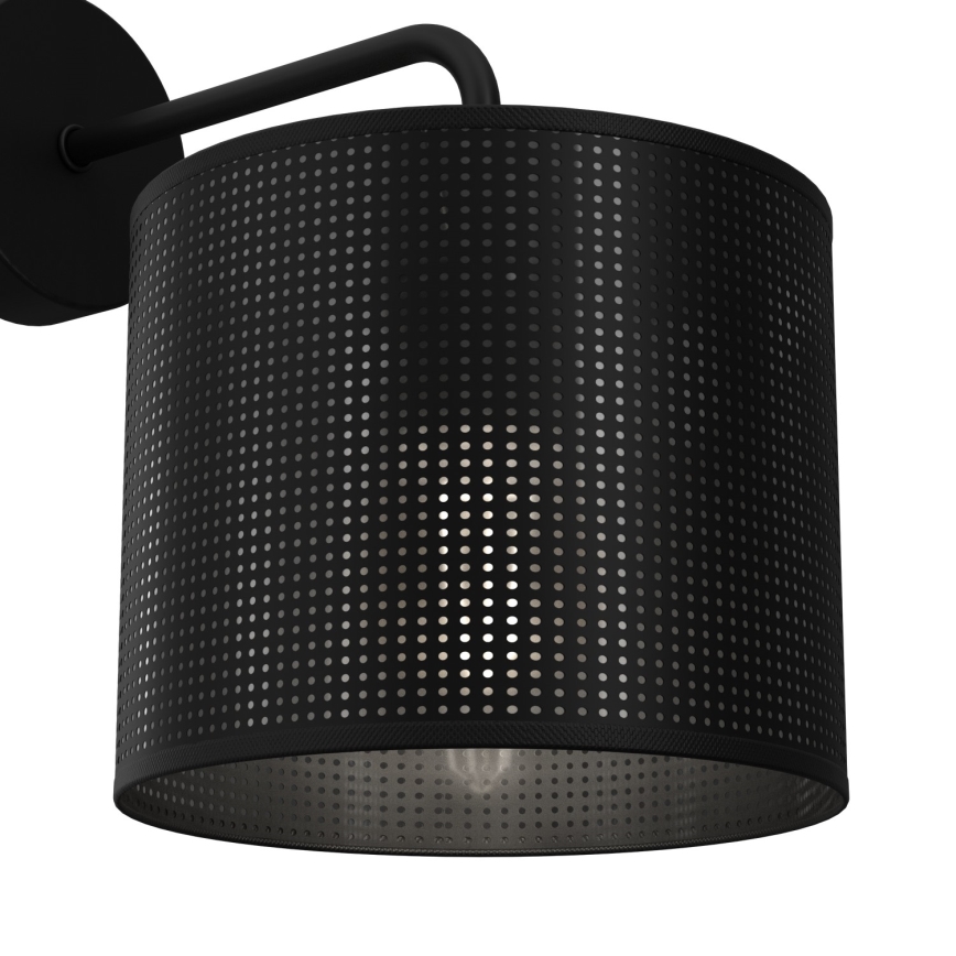 Candeeiro de parede LOFT SHADE 1xE27/60W/230V preto