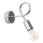 Candeeiro de parede LOOP 1xE27/15W/230V cromado brilhante