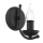 Candeeiro de parede LUCY 1xE14/60W/230V preto