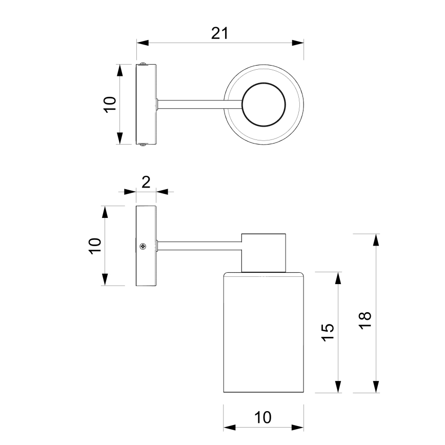 Candeeiro de parede MADERA 1xE27/60W/230V branco/madeira