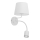 Candeeiro de parede MAJA 1xE27/15W/230V + 1xGU10/10W/230V branco