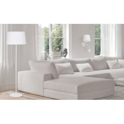 Candeeiro de parede MAJA 1xE27/15W/230V + 1xGU10/10W/230V branco