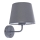 Candeeiro de parede MAJA 1xE27/15W/230V cinzento
