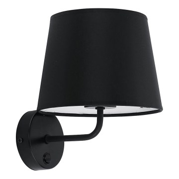 Candeeiro de parede MAJA 1xE27/15W/230V cinzento