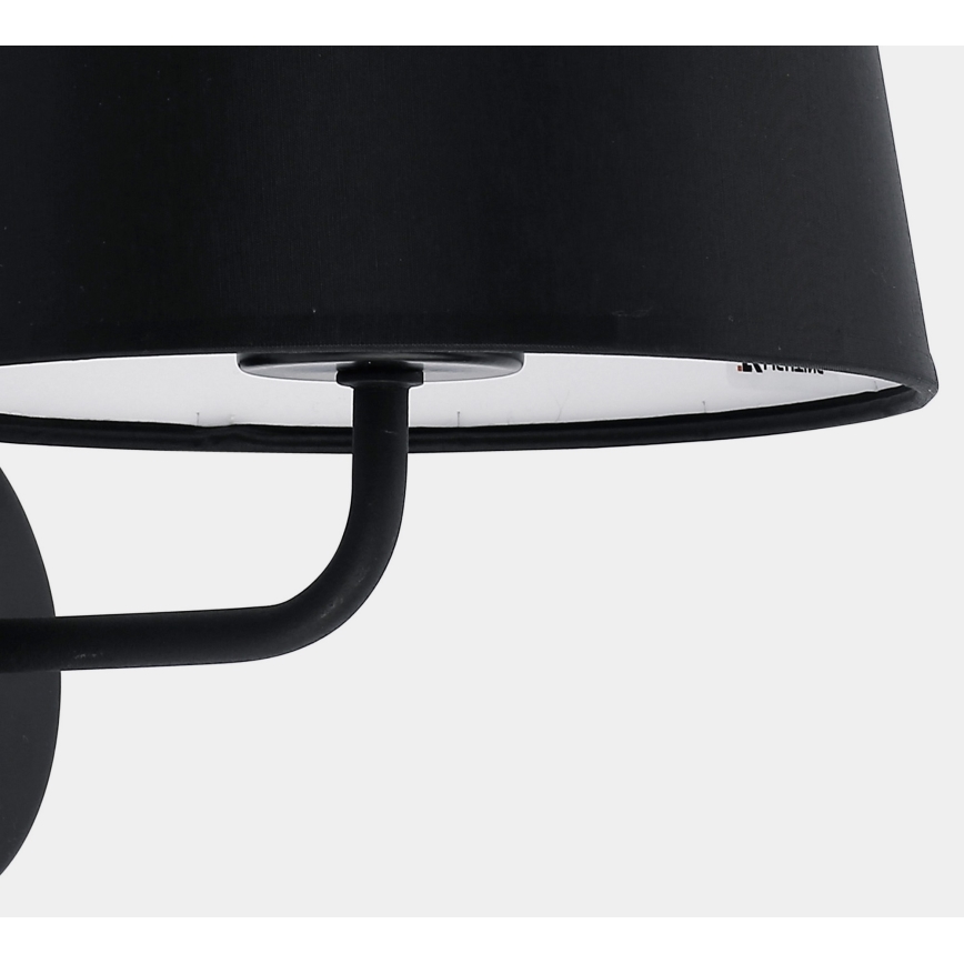 Candeeiro de parede MAJA 1xE27/15W/230V cinzento