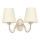 Candeeiro de parede MALBO 2xE27/15W/230V bege