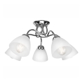 Candeeiro de parede MIRANDA 1xE27/60W/230V cromado brilhante