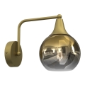 Candeeiro de parede MONTE 1xE27/60W/230V dourado