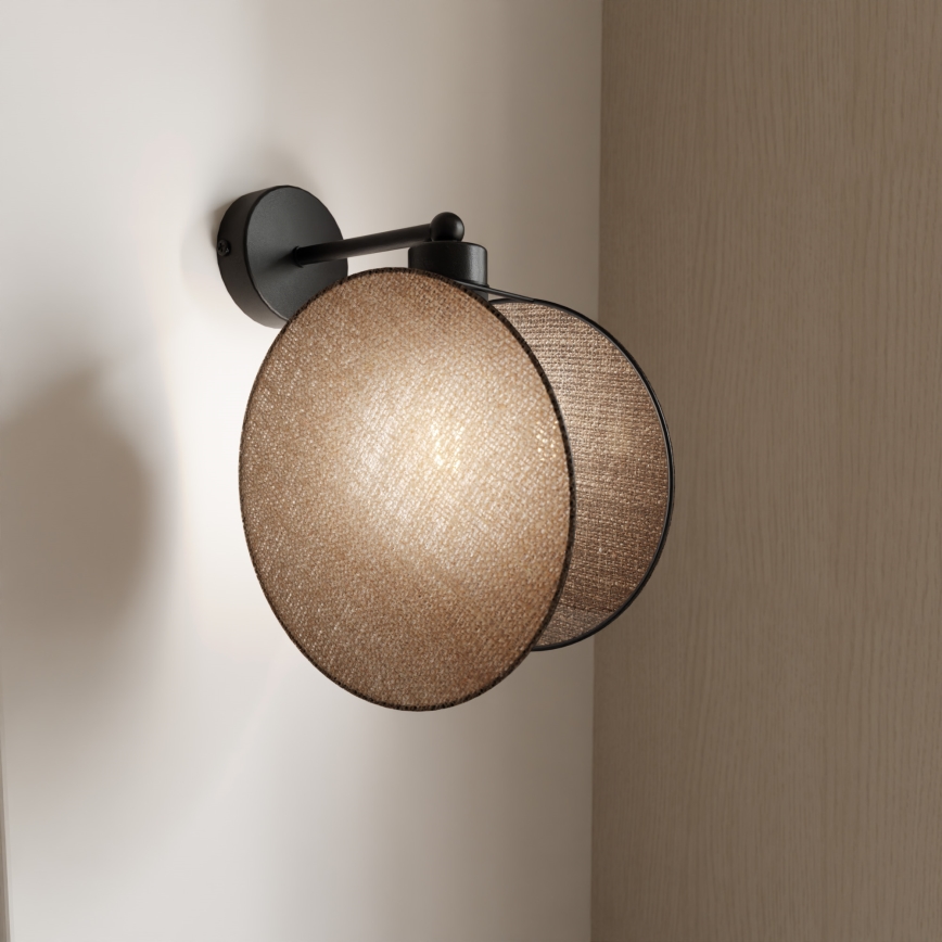 Candeeiro de parede MOTIF 1xE14/10W/230V bege