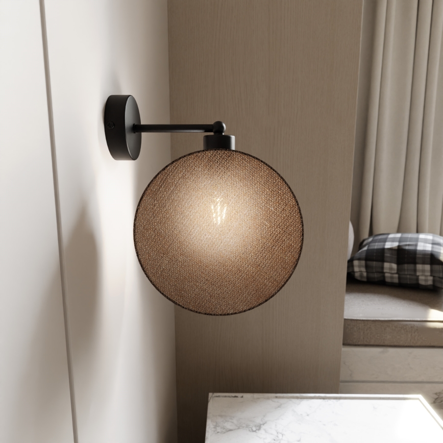 Candeeiro de parede MOTIF 1xE14/10W/230V bege