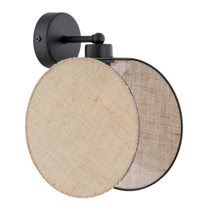 Candeeiro de parede MOTIF 1xE14/10W/230V bege