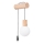 Candeeiro de parede NIBMI 1xG9/8W/230V faia