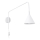 Candeeiro de parede NOX 1xE14/10W/230V branco