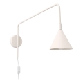 Candeeiro de parede NOX 1xE14/10W/230V creme