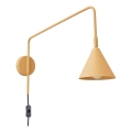 Candeeiro de parede NOX 1xE14/10W/230V dourado
