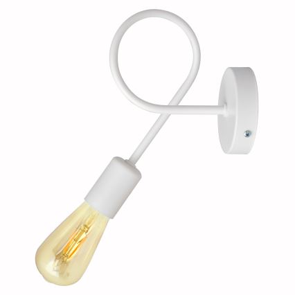 Candeeiro de parede OXFORD 1xE27/15W/230V branco