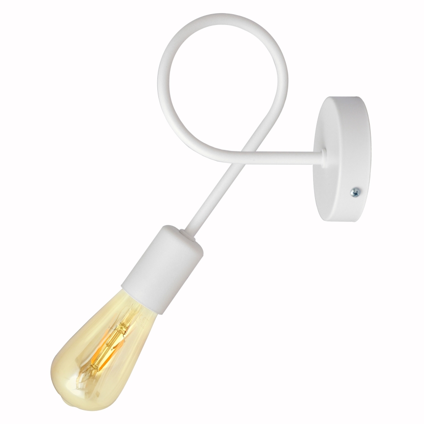Candeeiro de parede OXFORD 1xE27/15W/230V branco