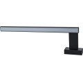 Candeeiro de parede para casa de banho SHINE LED/11W/230V 45 cm IP44 preto