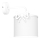 Candeeiro de parede para crianças SWEET 1xE27/15W/230V branco/arco