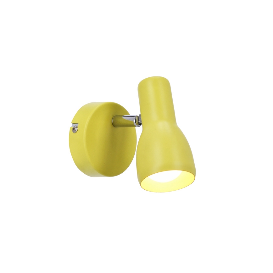 Candeeiro de parede PICARDO 1xE14/40W/230V amarelo