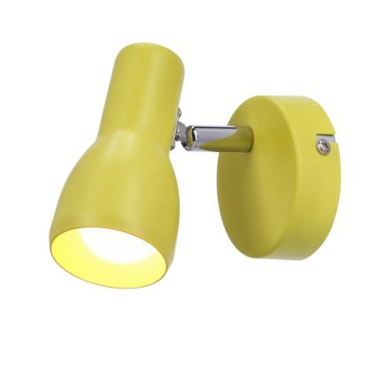 Candeeiro de parede PICARDO 1xE14/40W/230V amarelo