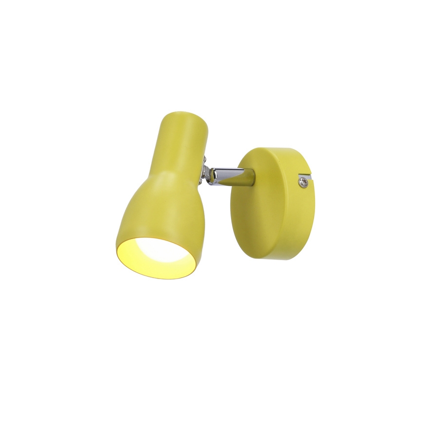 Candeeiro de parede PICARDO 1xE14/40W/230V amarelo
