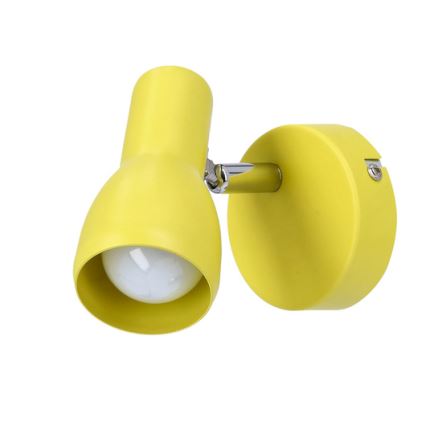Candeeiro de parede PICARDO 1xE14/40W/230V amarelo