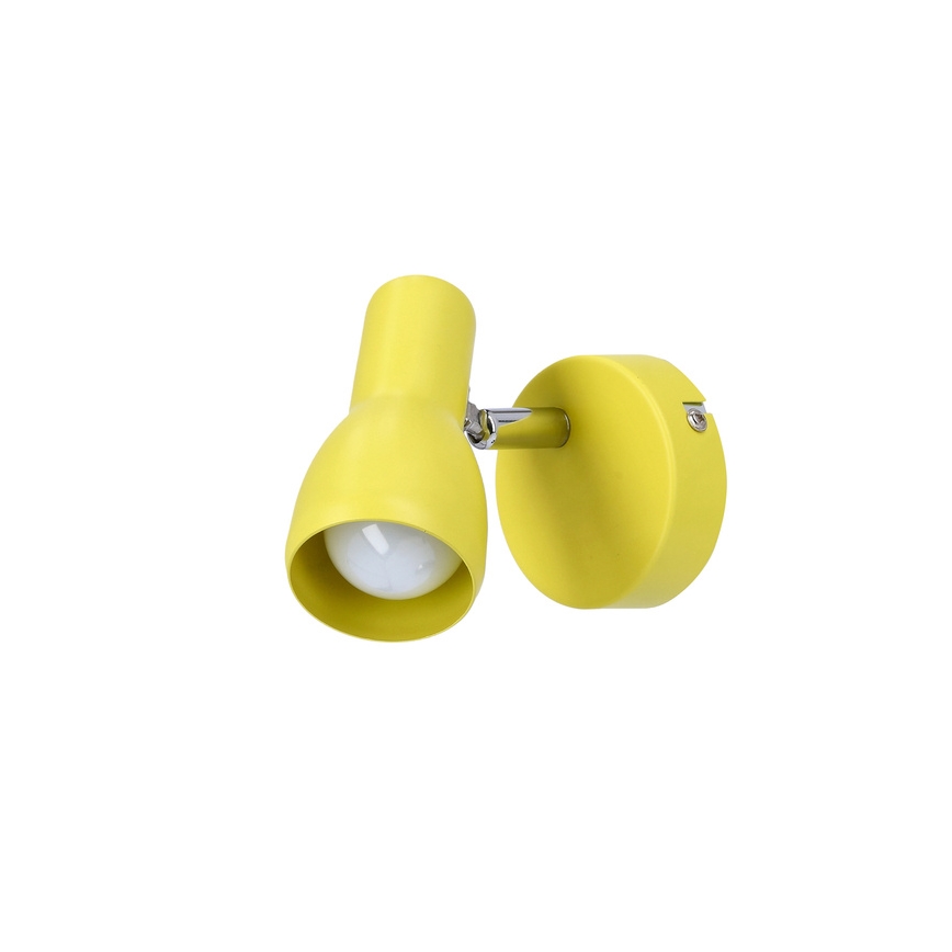 Candeeiro de parede PICARDO 1xE14/40W/230V amarelo