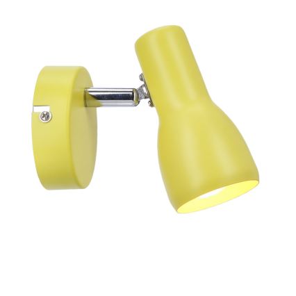 Candeeiro de parede PICARDO 1xE14/40W/230V amarelo