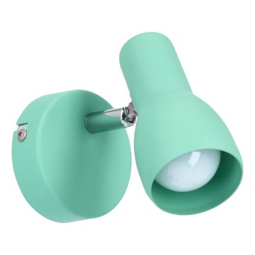 Candeeiro de parede PICARDO 1xE14/40W/230V turquesa