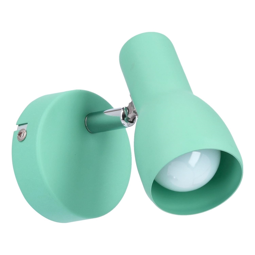 Candeeiro de parede PICARDO 1xE14/40W/230V turquesa