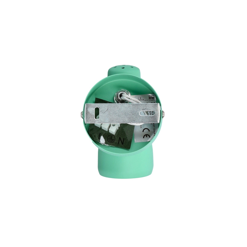 Candeeiro de parede PICARDO 1xE14/40W/230V turquesa