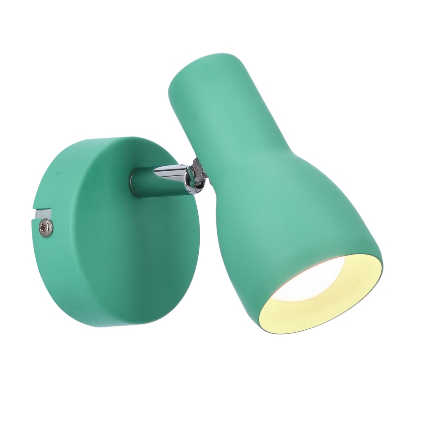 Candeeiro de parede PICARDO 1xE14/40W/230V turquesa