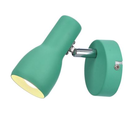 Candeeiro de parede PICARDO 1xE14/40W/230V turquesa