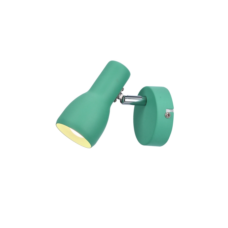 Candeeiro de parede PICARDO 1xE14/40W/230V turquesa