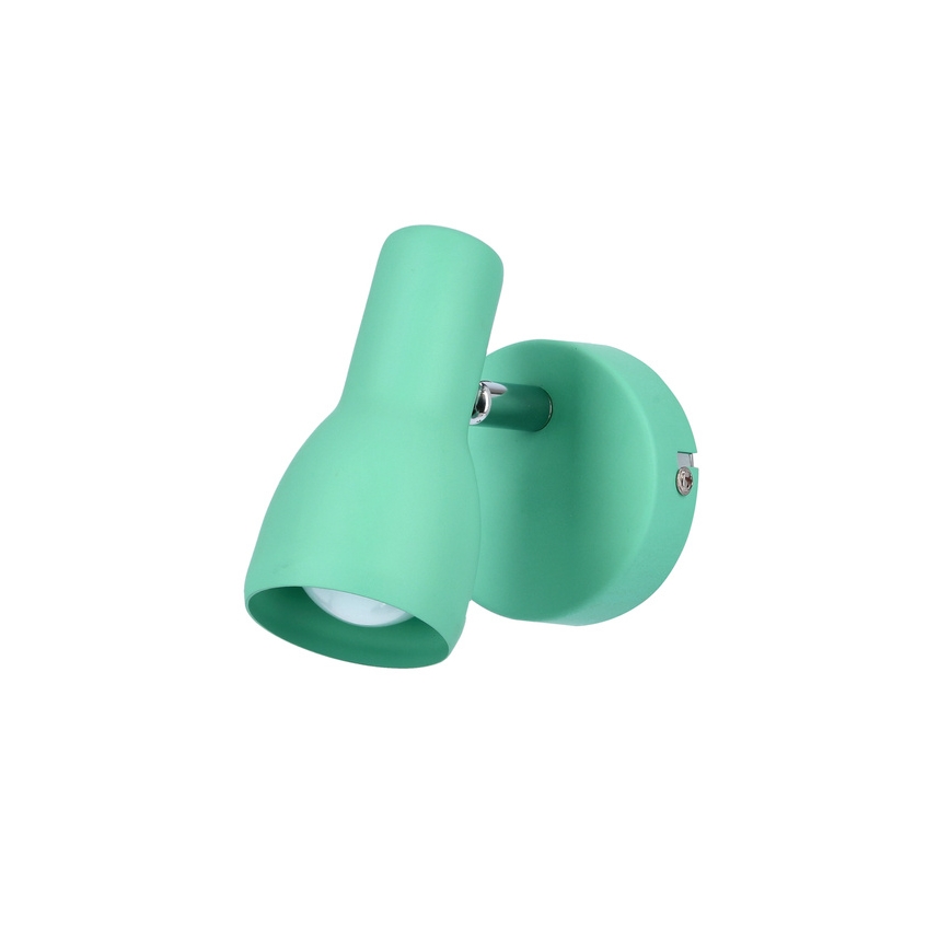 Candeeiro de parede PICARDO 1xE14/40W/230V turquesa