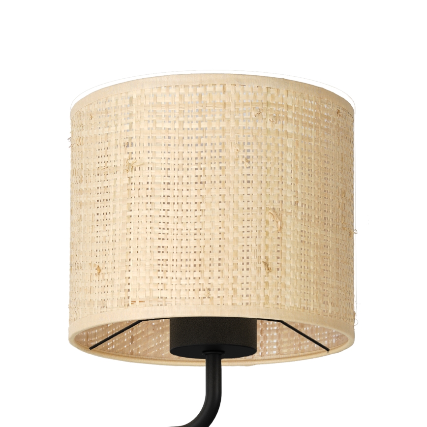 Candeeiro de parede RATTAN 1xE27/60W+1xG9/8W/230V vime