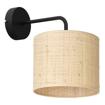 Candeeiro de parede RATTAN 1xE27/60W/230V vime