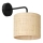 Candeeiro de parede RATTAN 1xE27/60W/230V vime