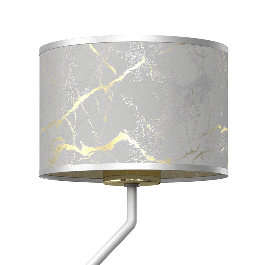 Candeeiro de parede SENSO 1xE27/40W/230V + 1xGU10/MR11/7W branco