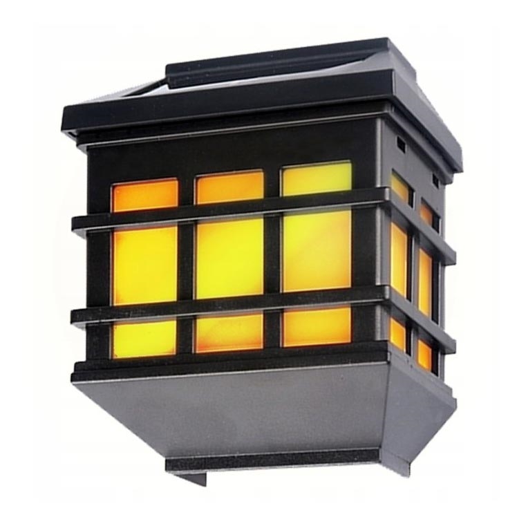 Candeeiro de parede solar LED com sensor de crepúsculo LED/2V 70 mAh IP44