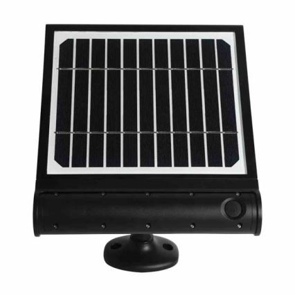 Candeeiro de parede solar LED com sensor de movimento LED/8W/3,7V 4000 mAh 4000K IP65