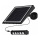 Candeeiro de parede solar LED com sensor LED/8W/3,7V 4000 mAh 4000K IP65