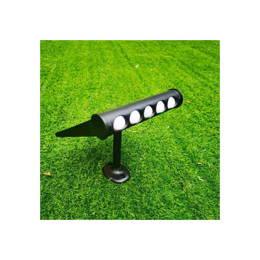 Candeeiro de parede solar LED com sensor LED/8W/3,7V 4000 mAh 4000K IP65