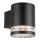 Candeeiro de parede solar LED para exterior com sensor LED/1W/3,7V 3000K IP54 preto