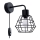 Candeeiro de parede SUBA 1xE27/15W/230V preto